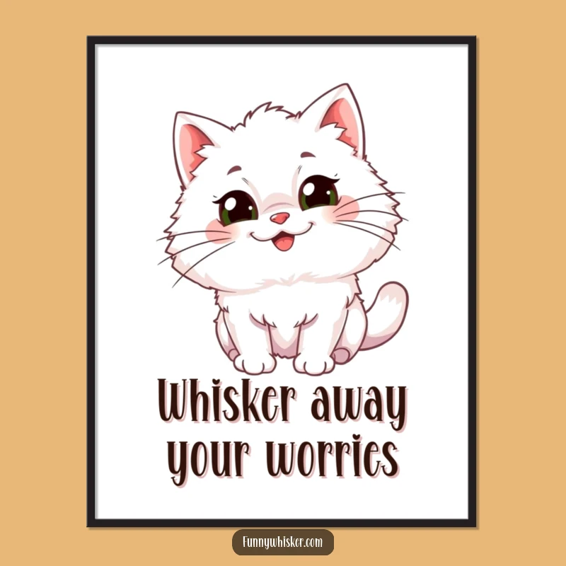 Free Printable Whiskers Cat Wall Art: Hilarious Feline Downloadable Decor for Laughs