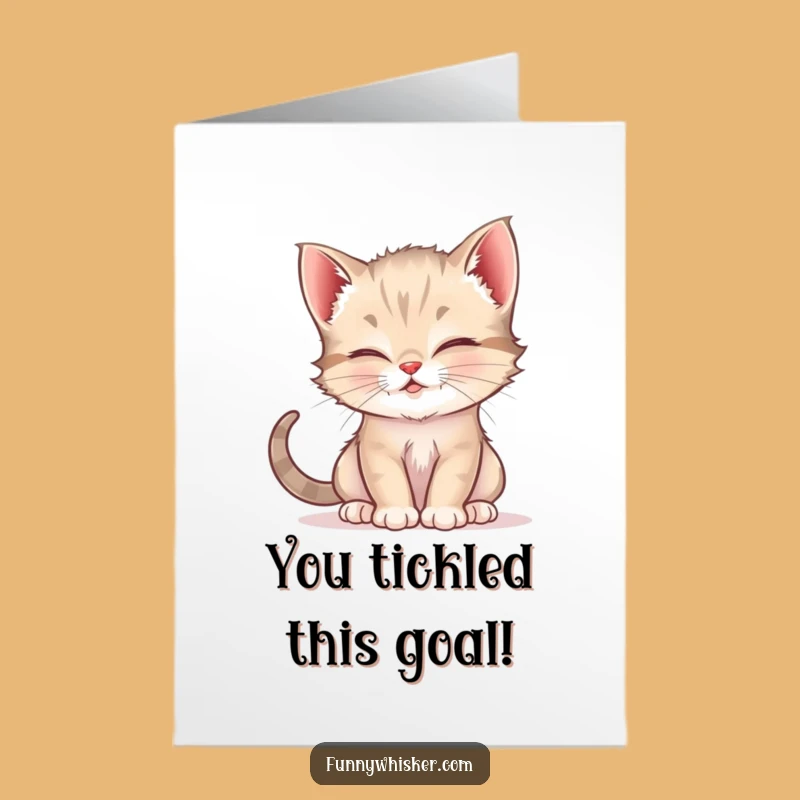 Free Printable Congrats Card: Tickling Kittens Whiskers Funny Congratulations Downloadable Greeting